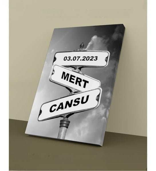 Tabela İsimli Kanvas Tablo